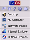 BeOS Deskbar Object