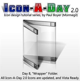 Icon-A-Day 2.0, Day 8, Wrapper Folder