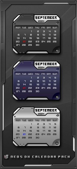 neOS DX Calendar Pack