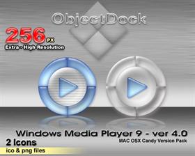 Windows Media Player 9 ver 4 (Mac OSX Candy)