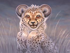 Smile at Me Cheetah by balaa