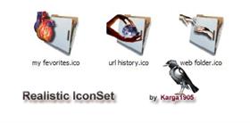 Realistic IconSet (web folders)