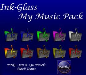 Ink-Glass My Music Pack