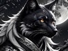 Black kitsune