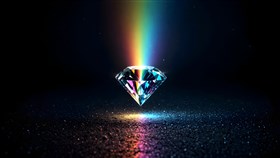 a Diamond which Breaks the light