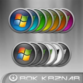 Vista Metal Start orb - Colour Pack