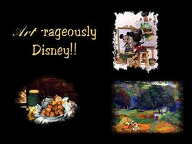 Art-rageously Disney!