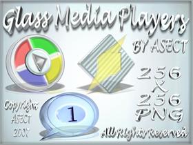 Glass Media Players