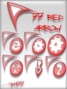 77 red arrow