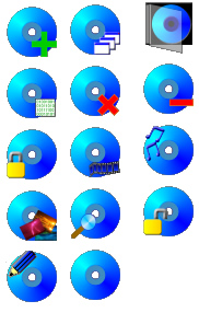 CD icons