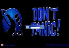 dont panic (hitch hikers guide)