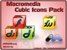 Macromedia Cubic Icons Pack