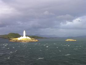 Lighthouse Catching Sun