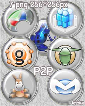 P2P icons pack