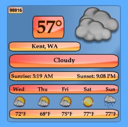 Orange Spectrum Weather 2.0