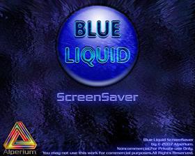 Blue Liquid ScreenSaver