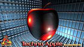 Techno Apple Screen Saver