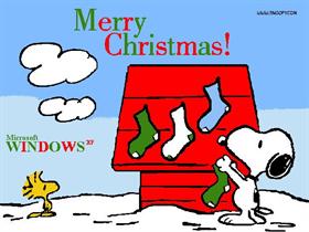 Snoopy Merry Christmas