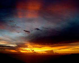 BVI Red Sky