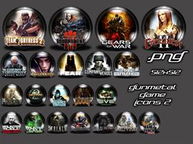 Gunmetal Game Icons2