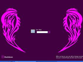 Tribal Wings (Violet)