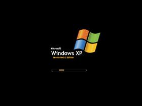 Windows XP Service Pack 2 - black