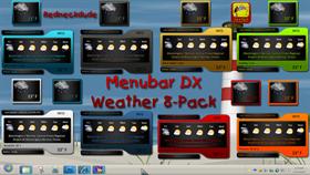 Menubar Weather 8 Pack