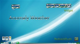 Anomaly Weather Widget