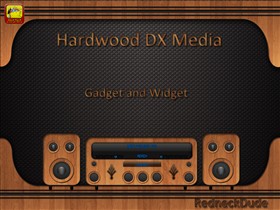 Hardwood Media Gadget and Widget