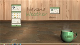 Havana Weather Gadget