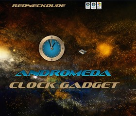 Andromeda Clock Gadget