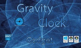 Gravity Clock Gadget