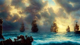 4K Pirate Ships