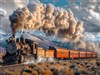 4K Old West Train