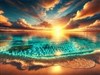 4K Sunset Beach