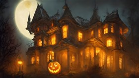 4K Halloween Mansion 