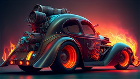 4K Hot Rod Bug