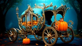 4K Cinderella Carriage