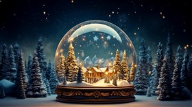 4K Holiday Globe