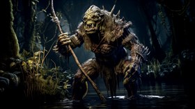 4K Swamp Monster