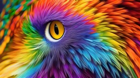 4K Colorful Eye
