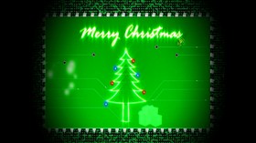 Christmas Circuit Board