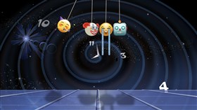 Emojis Newton's Pendulum