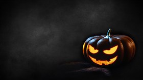 Dark Halloween Pumpkin