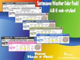 Sustenance Weather Color Pack