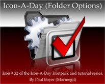 Icon-A-Day #32 (Folder Options)