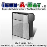 Icon-A-Day 2.0, Day 3, Closed Folder