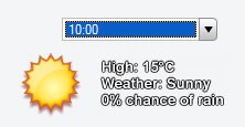 Base Weather Hourly Forecasts