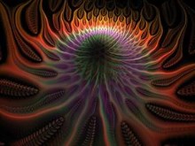 Flaming Flower by n8iveattitude1