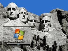 Windows Vista Rushmore